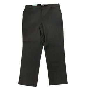 HILARY RADLEY Black Pants Size XL NWT Stretch